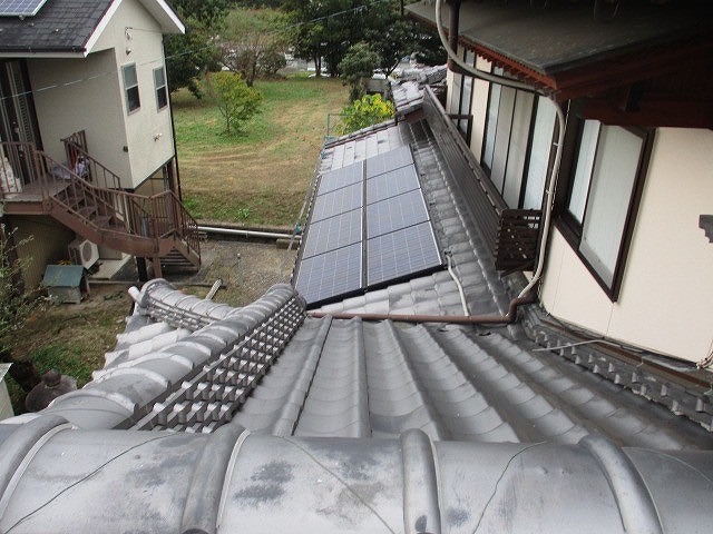 複雑に入り組んだ屋根